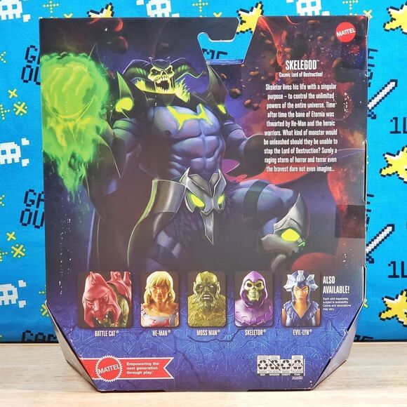 Mattel Masters of the Universe Masterverse Revelation Skelegod Skeletor He-Man - Picture 4 of 8
